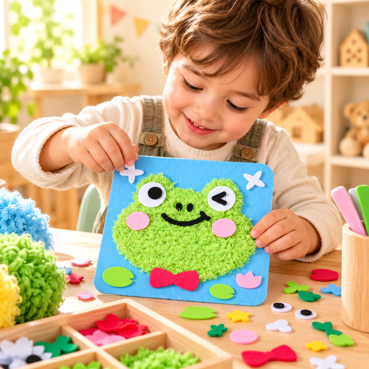 Taller de Arte Infantil: Cuadritos Animados de Peluche