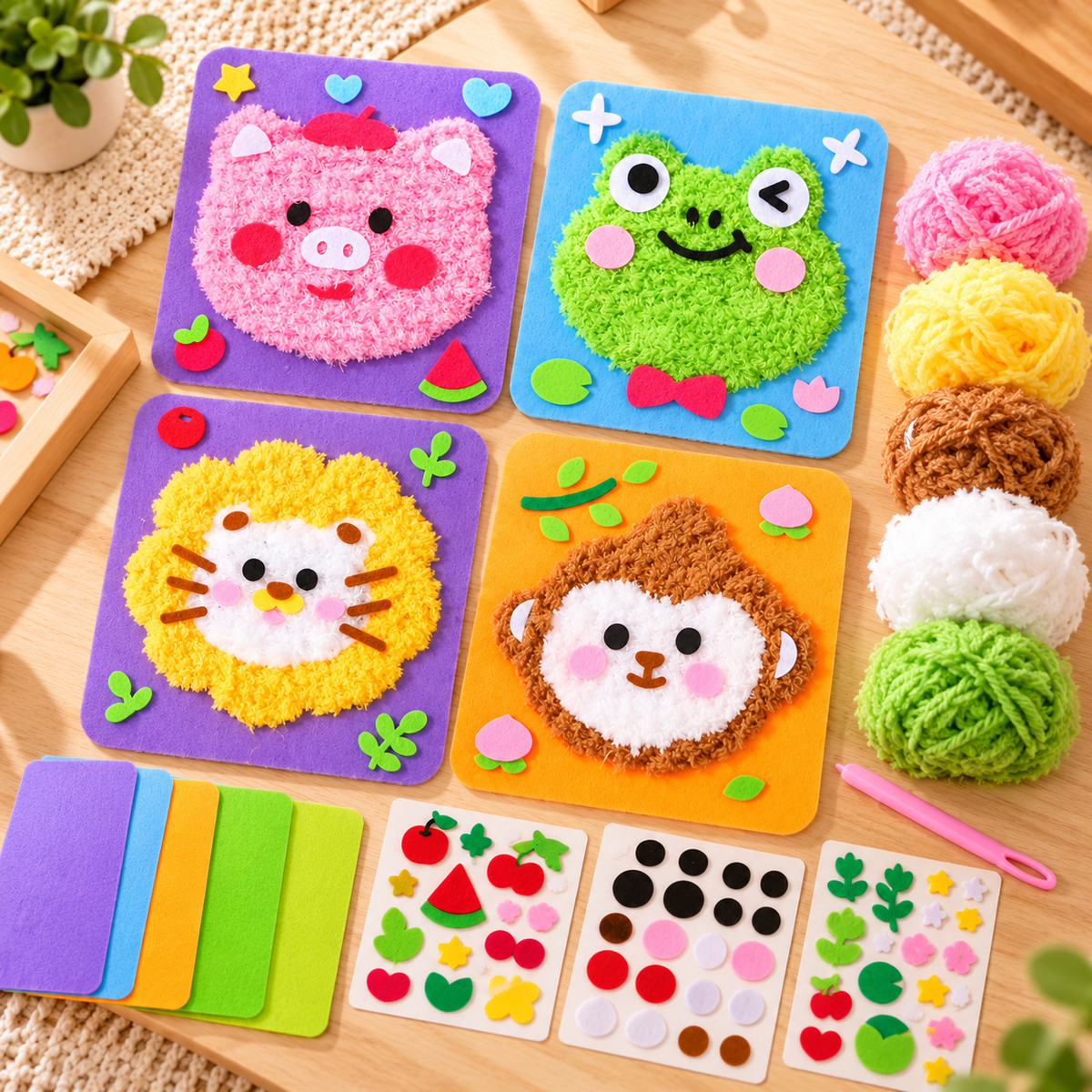 Taller de Arte Infantil: Cuadritos Animados de Peluche