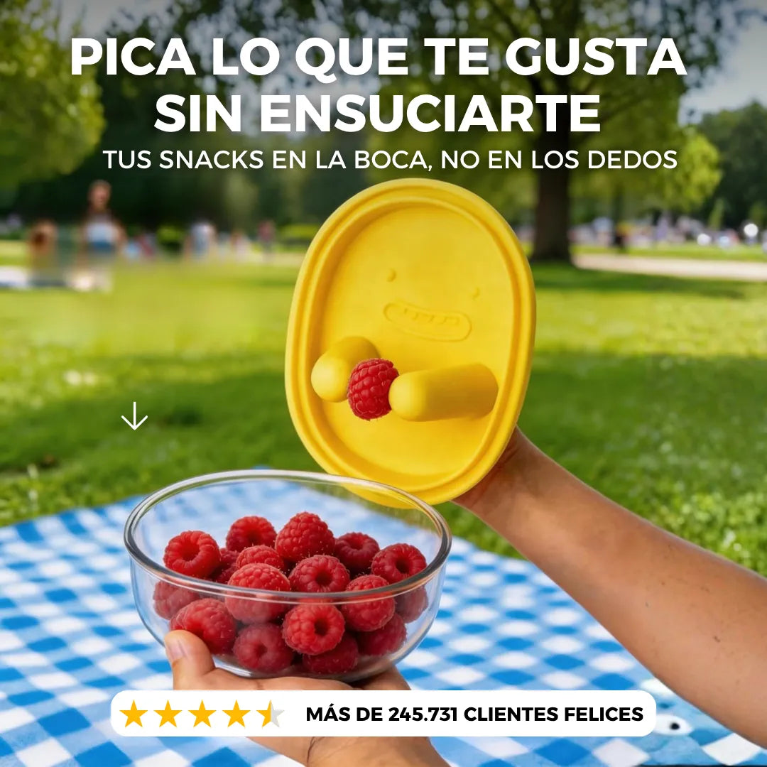 Tupper para Snacks – Cero Dedos Sucios