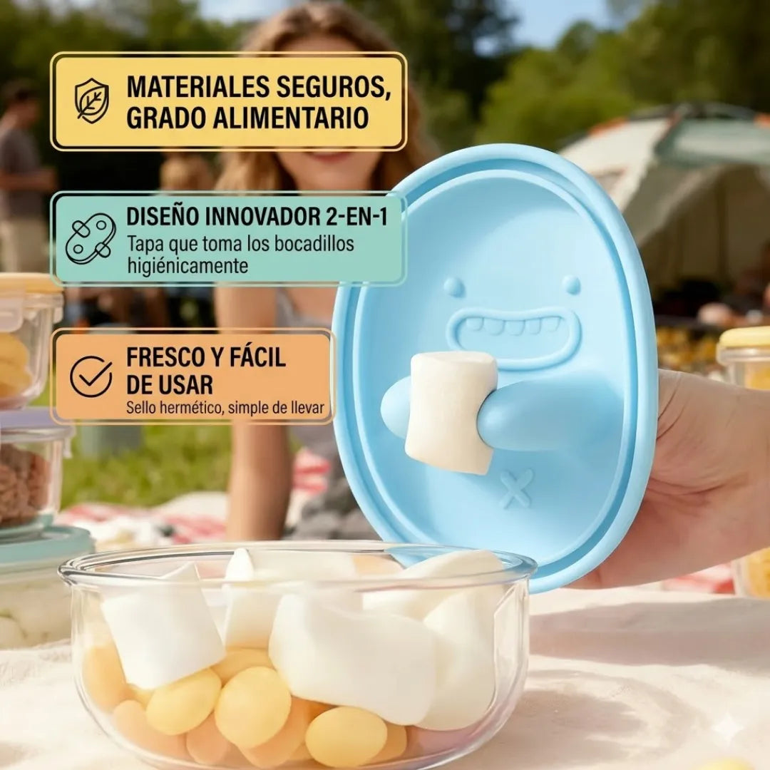 Tupper para Snacks – Cero Dedos Sucios