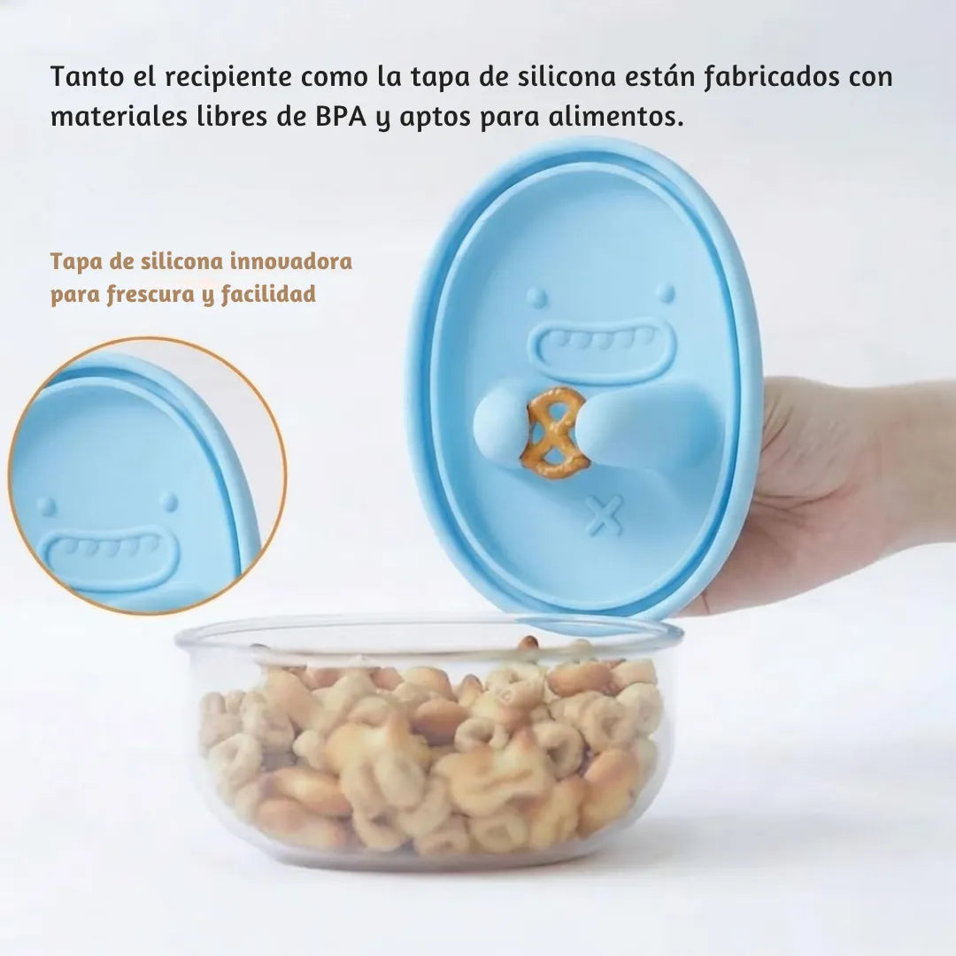 Tupper para Snacks – Cero Dedos Sucios