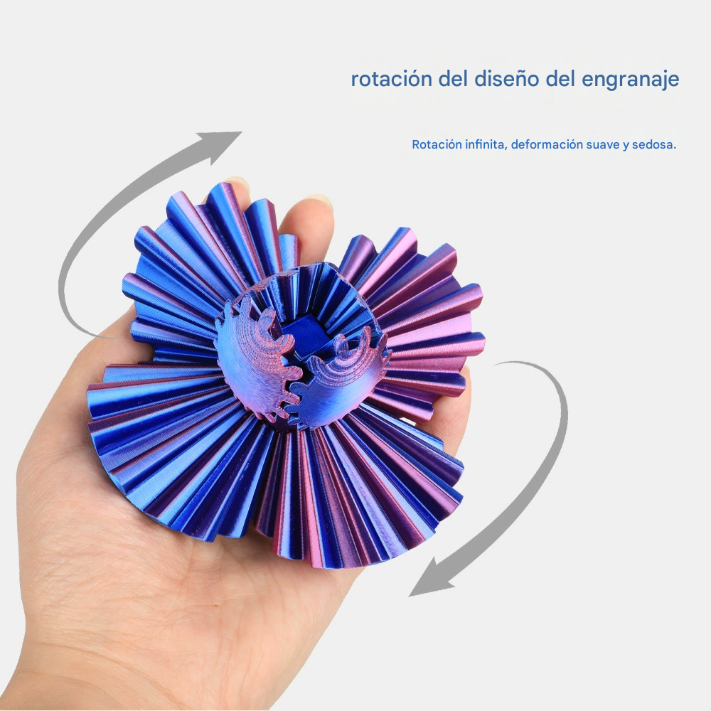 Esfera giratoria 3D apaga el estrés en segundos